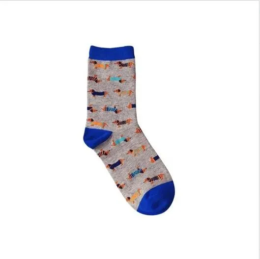 2017 Caramella Banana Cotton Women/men Kawaii Fruit Crew Socks Cute Harajuku Street Tide Casual Funny  Japanese Korean Novelty