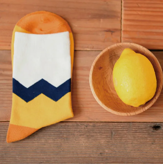2017 Caramella Banana Cotton Women/men Kawaii Fruit Crew Socks Cute Harajuku Street Tide Casual Funny  Japanese Korean Novelty