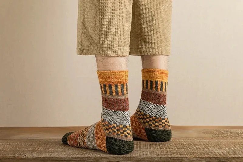 5 Pairs Thick Winter Socks for Men and Women