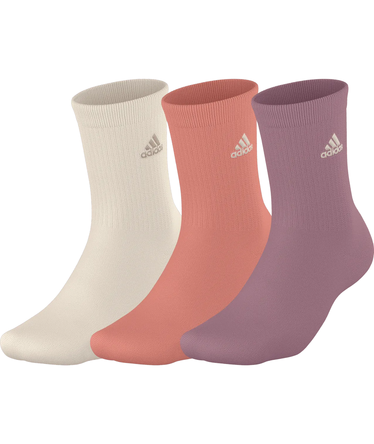 adidas Women's Cushioned Comfort 3-Pack Crew Socks