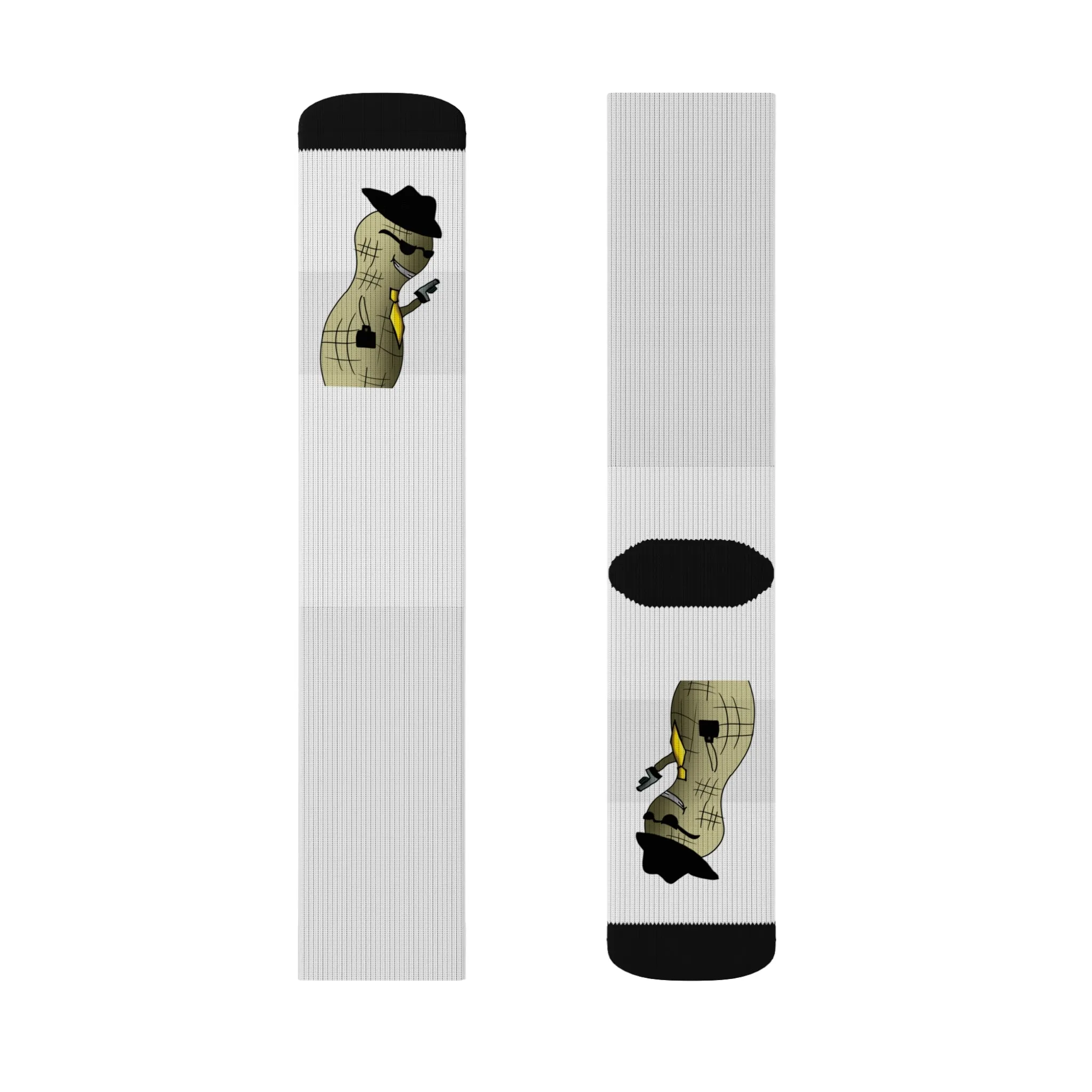 Agent Peanut Sublimation Socks