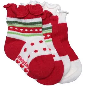 BabyLegs Caroling Baby Socks