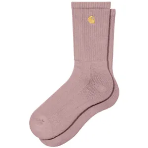 Carhartt WIP Accessories Chase Socks Glassy Pink Gold