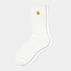 Chase Socks - White