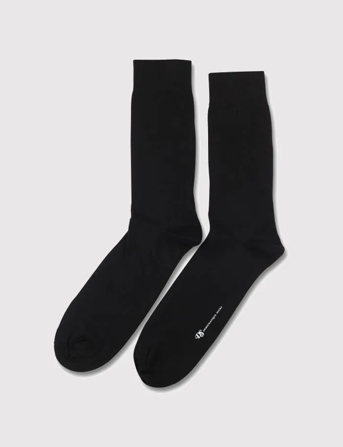 Democratique Solid Socks - Black