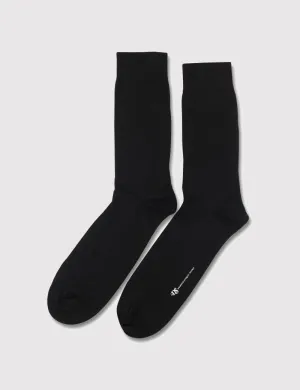 Democratique Solid Socks - Black