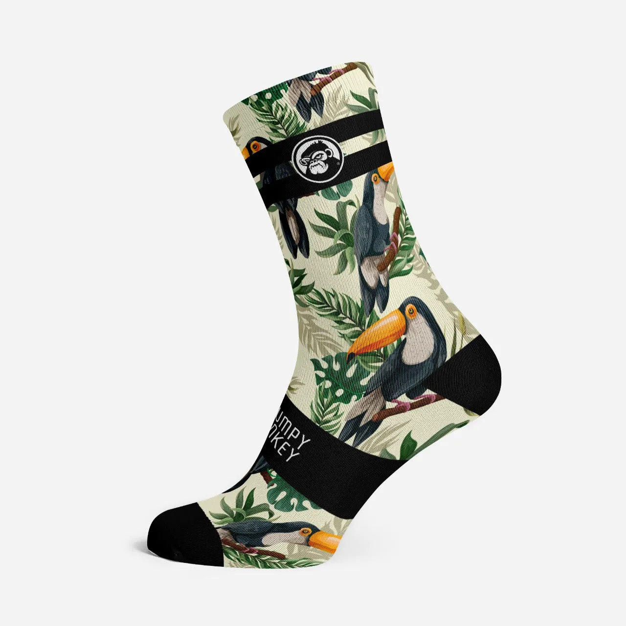 Grumpy Monkey - Premium Printed Socks