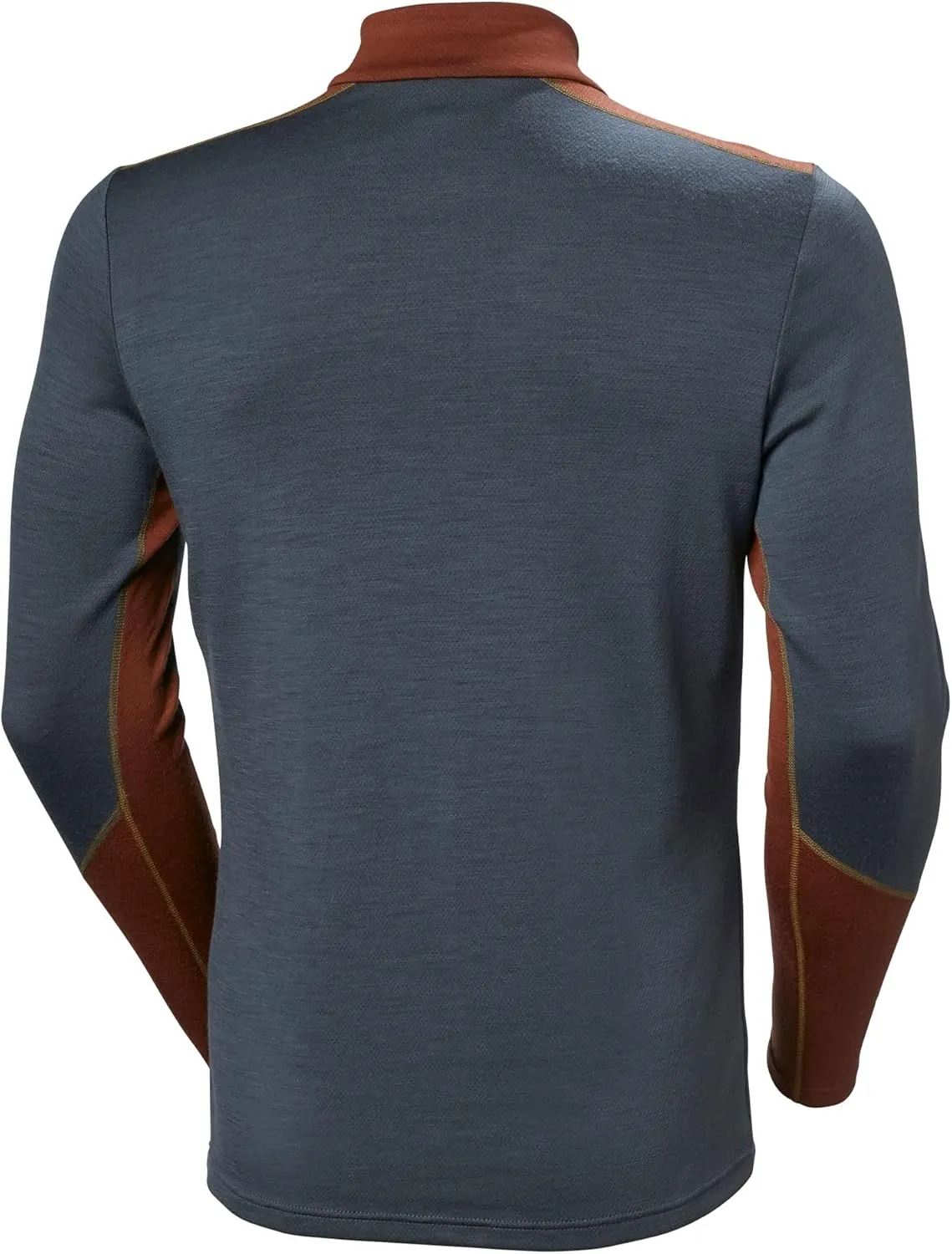 Helly-Hansen LIFA Merino Midweight Half-Zip Base Layer for Men - Performance Wicking Interior