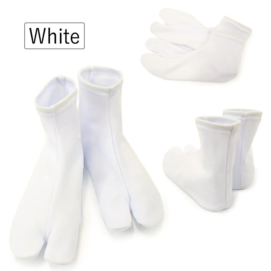 Japanese Kimono Tabi Socks Unisex Split-Toe 3 colors set 9.8"～10.6”