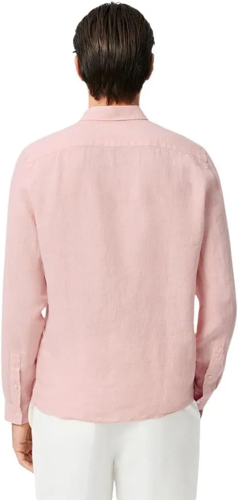 Lacoste Men's Core Collection Regular Fit Long Sleeve Solid Shirt