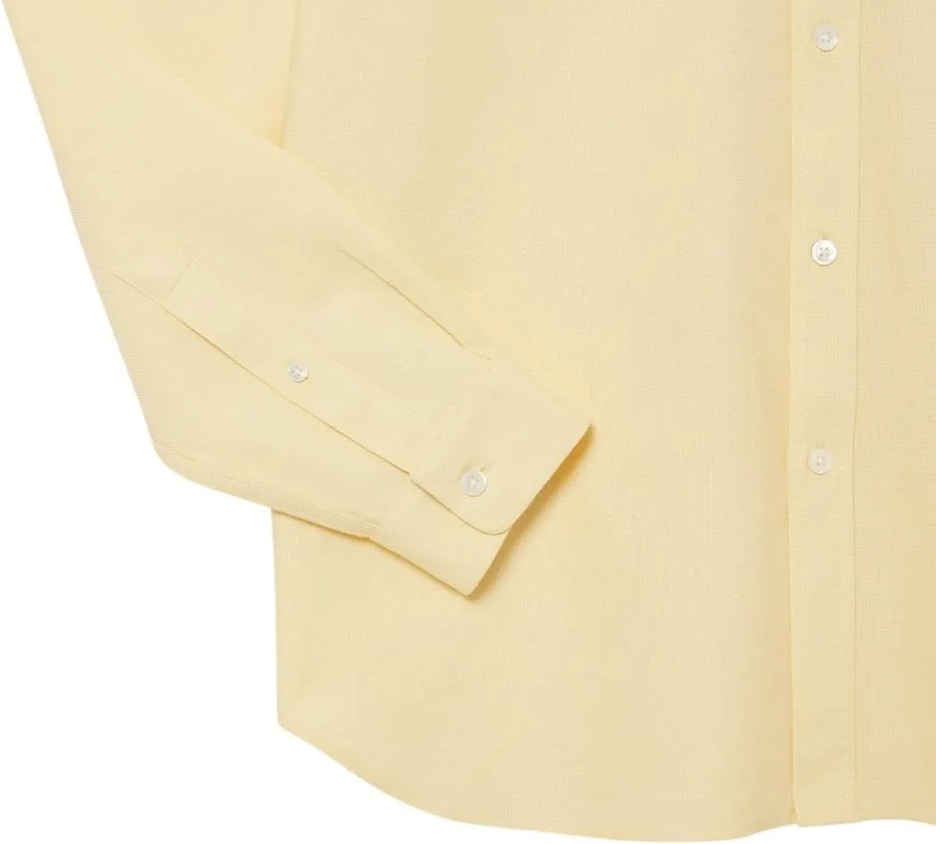 Lacoste Men's Core Collection Regular Fit Long Sleeve Solid Shirt