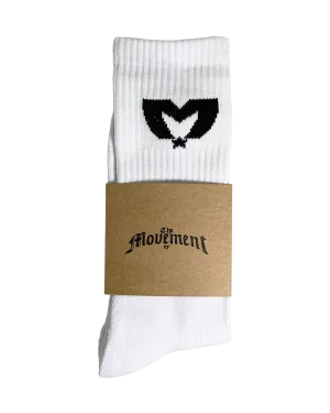 Logo Socks (White)