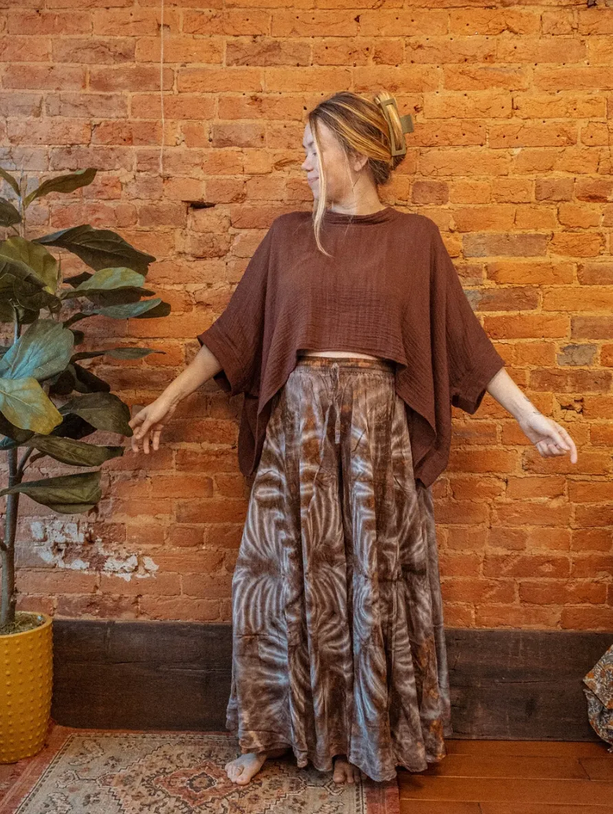 Lola Bamboo, Organic Cotton Top (Natural)