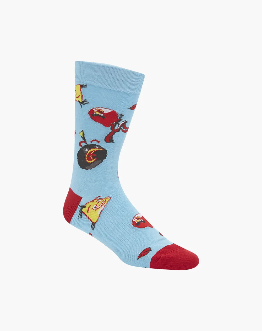 MENS ANGRY BIRDS SQWARK! BAMBOO SOCK