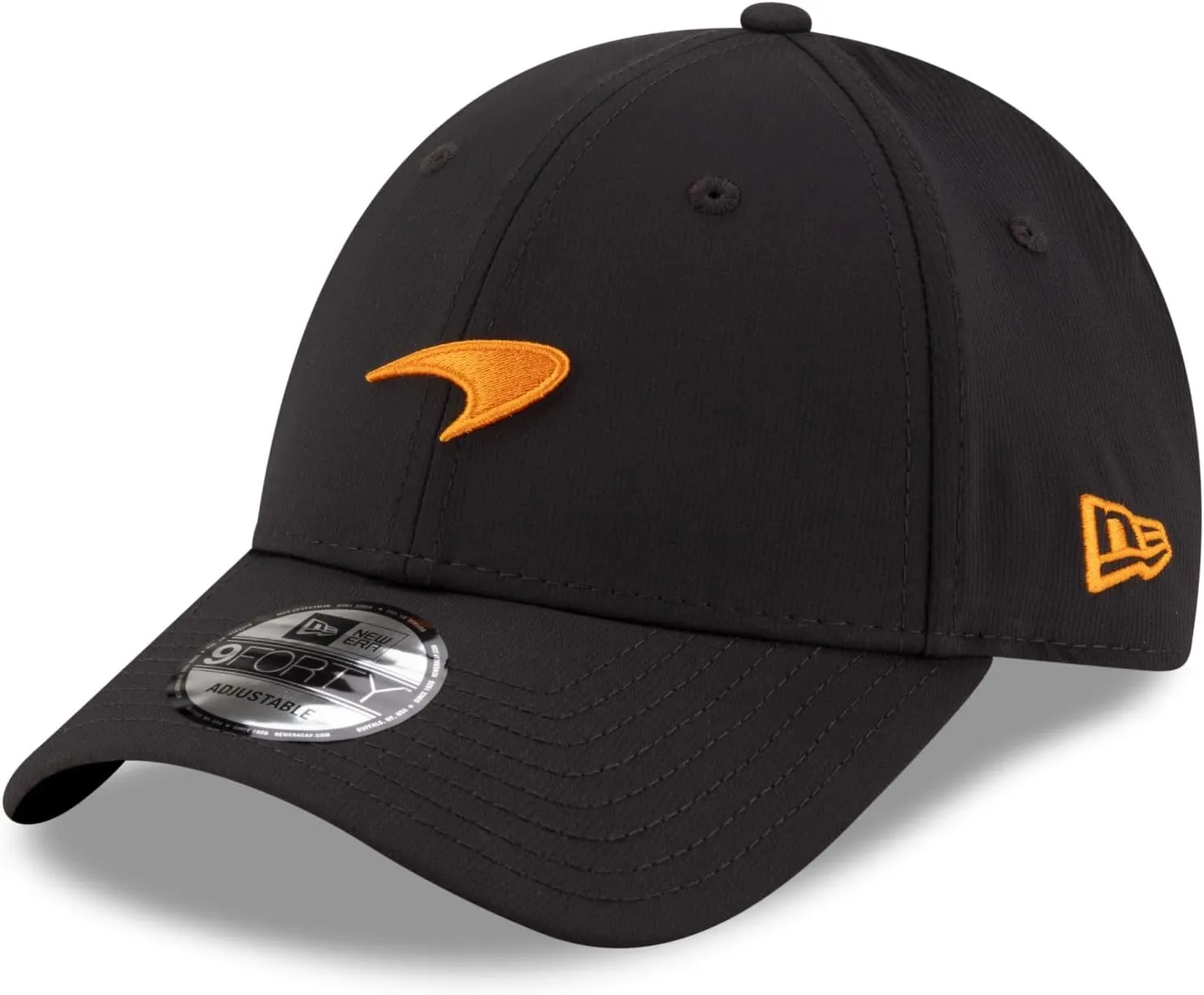 New Era Adult's Sustainable McLaren Baseball Cap Hat Dark Grey, Dark Grey, One Size