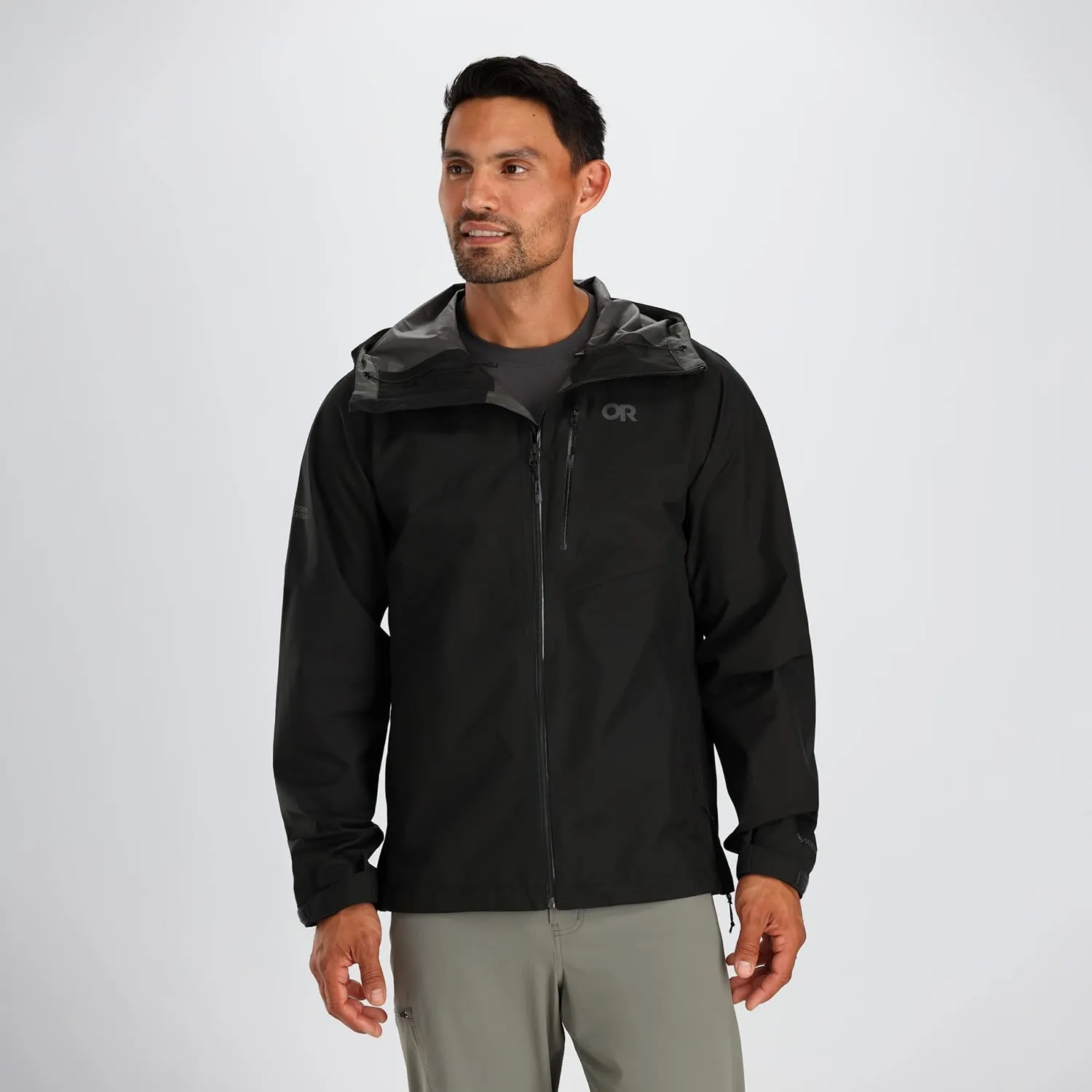 Outdoor Research Men??s Foray II Jacket ?C Waterproof & Windproof Hooded Rain Coat