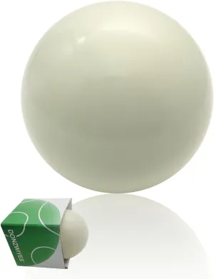 Pallino Ball Replacement for Bocce Ball Game and Boule Game,2.24 in/57 mm White