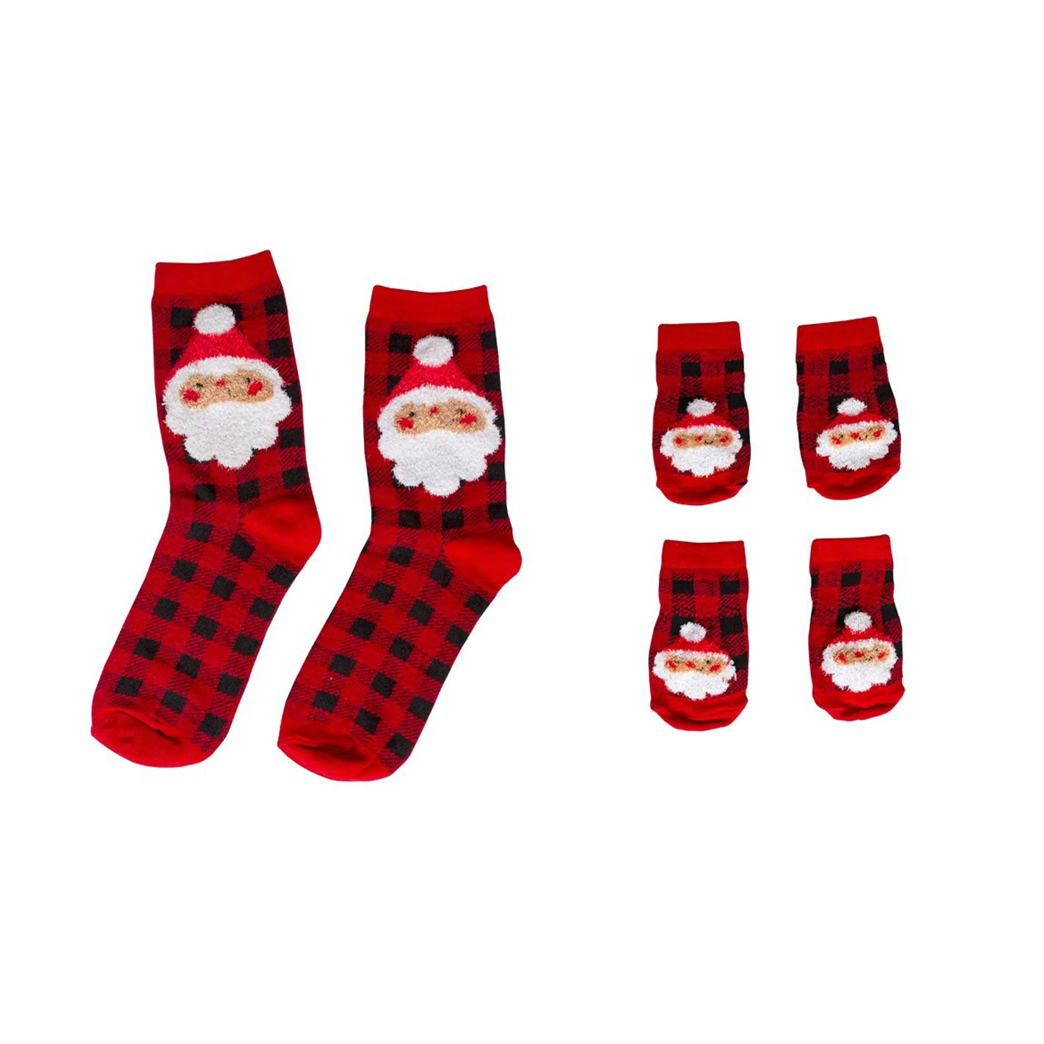 Pearhead Human and Dog Santa Sock Set
