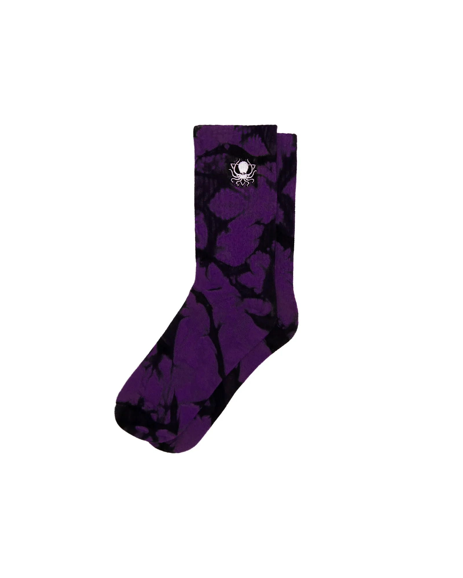 PURPLE GRAPE TIE DYE SOCKS