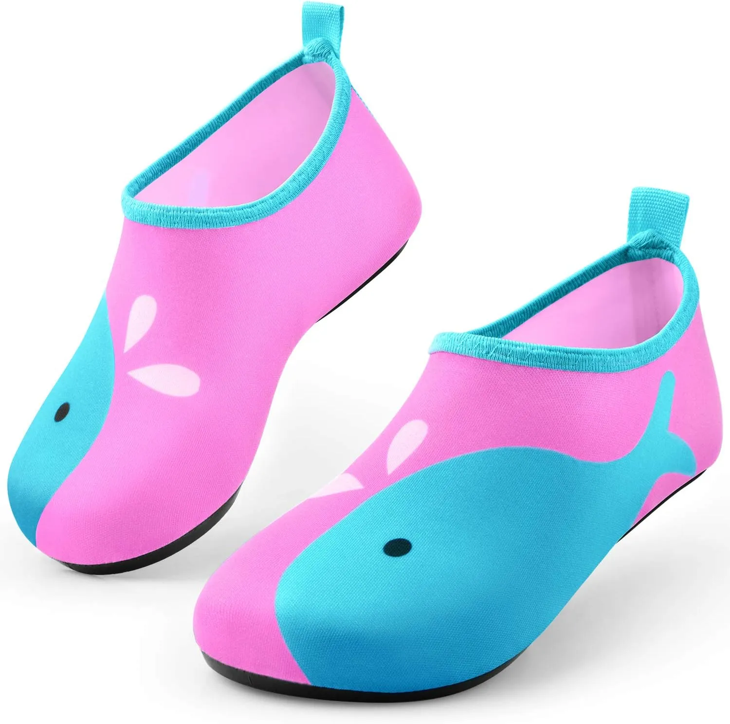 Sunnywoo Water Shoes for Kids Girls BoysToddler Kids Swim Water Shoes Quick Dry Non-Slip Water Skin Barefoot Sports Shoes Aqua Socks for Beach Outdoor Sports
