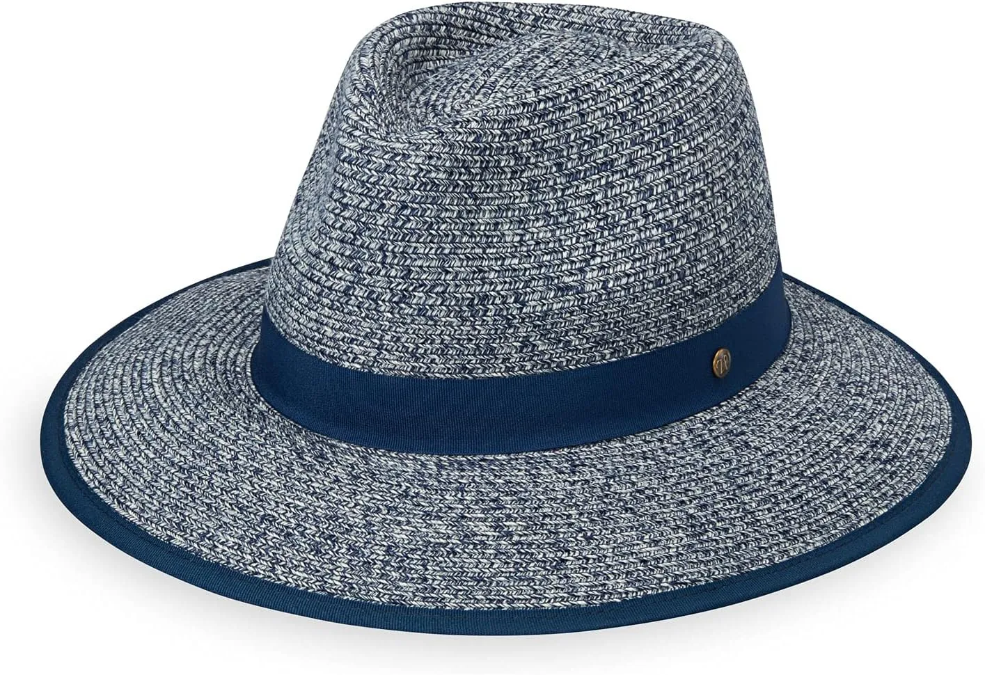 Wallaroo Hat Company  Womens Gabi Fedora  UPF 50  UV Sun Protection, Ponytail Sun Hat, Packable, Adjustable, Medium Size