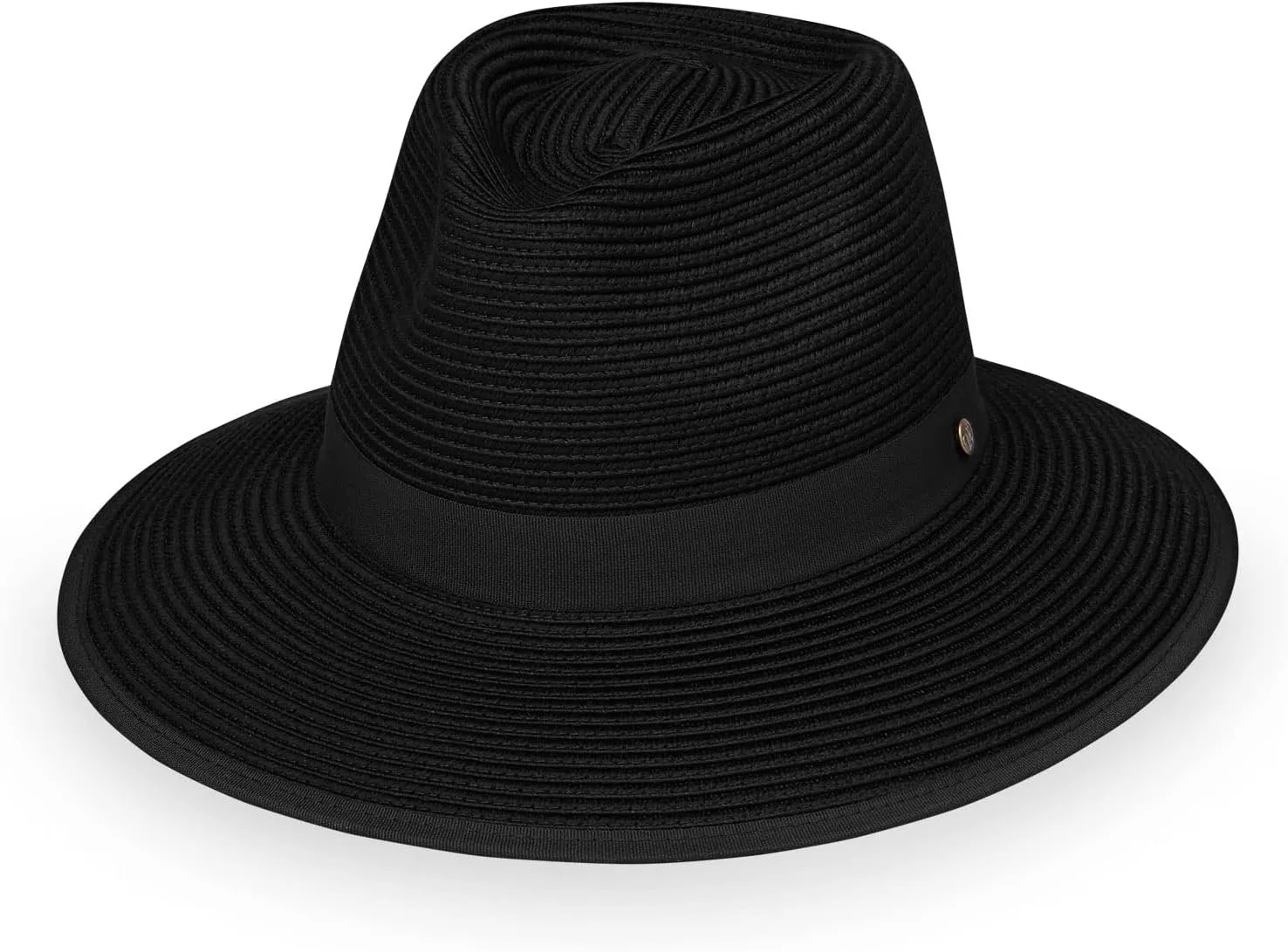 Wallaroo Hat Company  Womens Gabi Fedora  UPF 50  UV Sun Protection, Ponytail Sun Hat, Packable, Adjustable, Medium Size