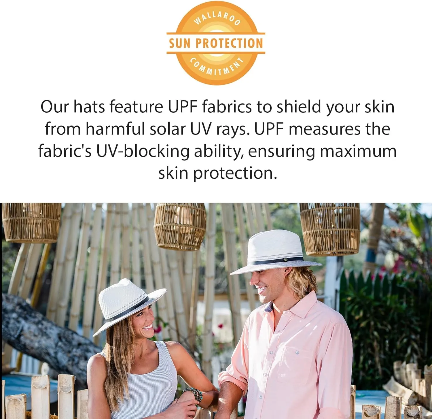 Wallaroo Hat Company  Womens Gabi Fedora  UPF 50  UV Sun Protection, Ponytail Sun Hat, Packable, Adjustable, Medium Size