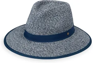 Wallaroo Hat Company  Womens Gabi Fedora  UPF 50  UV Sun Protection, Ponytail Sun Hat, Packable, Adjustable, Medium Size