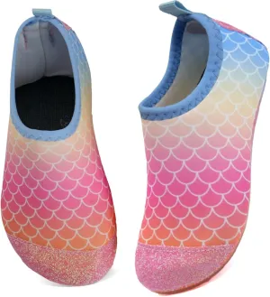 WateLves Kids Water Shoes Toddler Girls Boys Barefoot Non-Slip Quick Dry Aqua Socks for Beach Swim Walking
