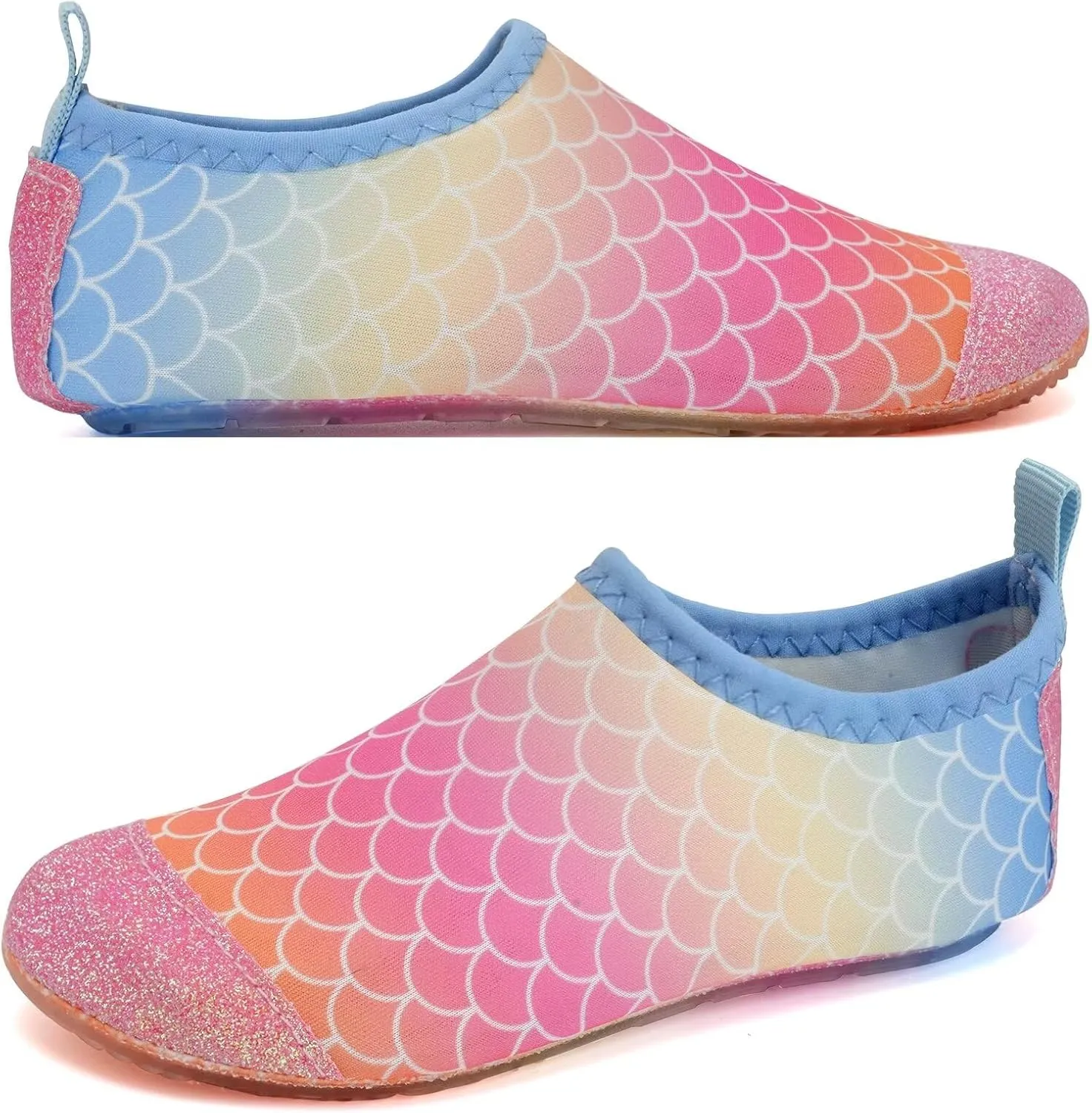 WateLves Kids Water Shoes Toddler Girls Boys Barefoot Non-Slip Quick Dry Aqua Socks for Beach Swim Walking