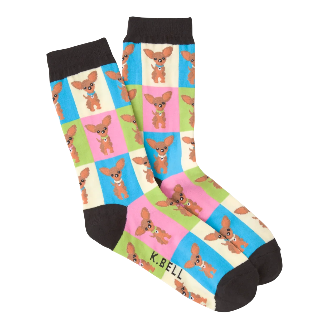 Women's Chihuahua Crew Socks ^